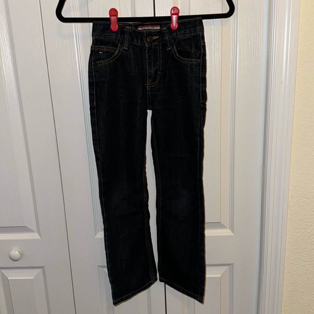 Boys Tommy Hilfiger Denim Jeans Revolution Slim Cut Size 7
